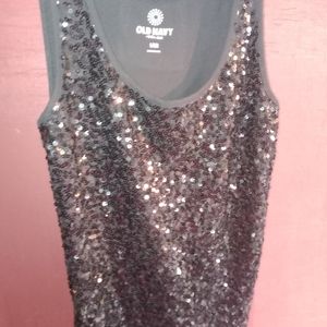 🖤Black Sequin Tank🖤